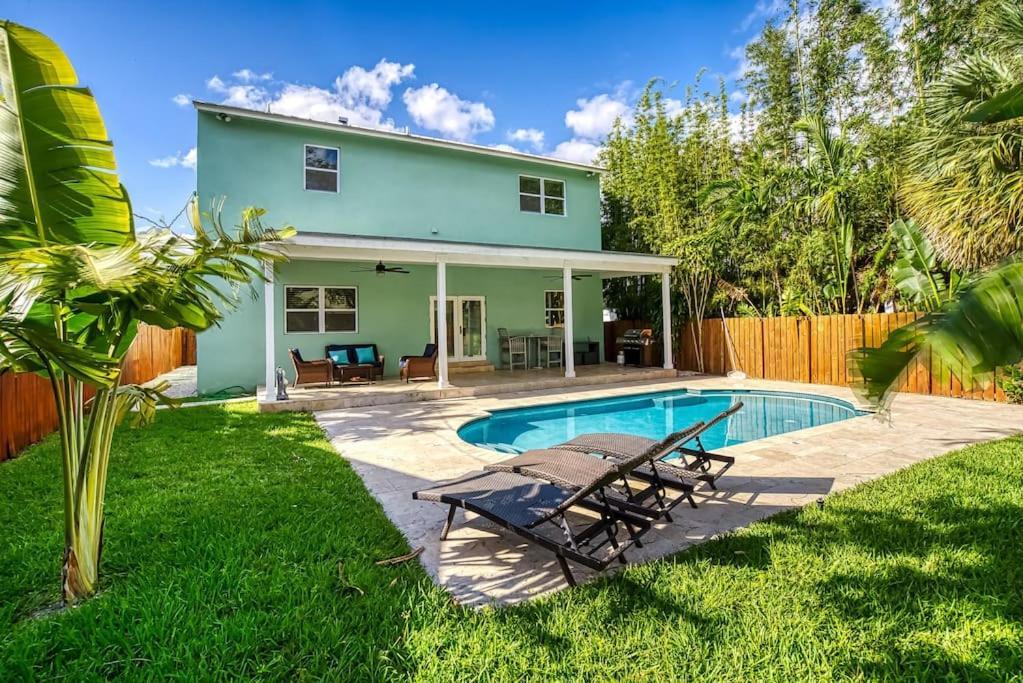 Las Olas Villa With Heated Salt Water Pool Fort Lauderdale Exterior foto