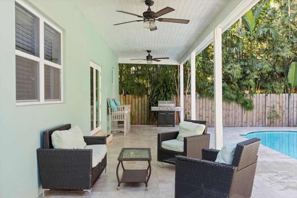 Las Olas Villa With Heated Salt Water Pool Fort Lauderdale Exterior foto