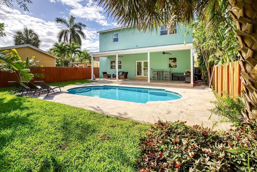 Las Olas Villa With Heated Salt Water Pool Fort Lauderdale Exterior foto